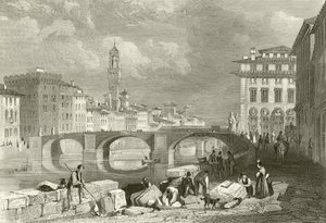El Puente de Santa Trinita de James Duffield Harding