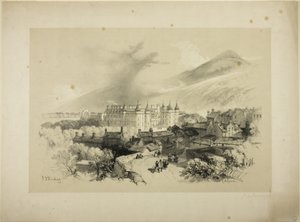 El Palacio de Holyrood de James Duffield Harding