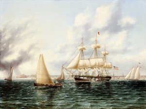 Puerto de Nueva York de James E. Buttersworth