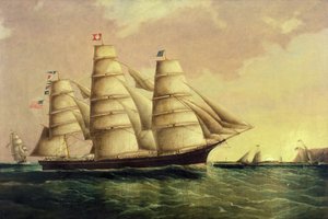 Valparaíso (óleo sobre lienzo) de James E. Buttersworth
