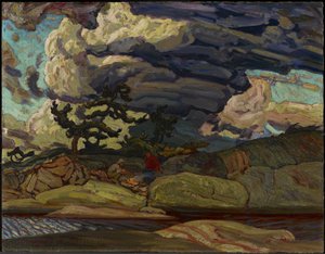 Los elementos, 1916 de James Edward Hervey Macdonald