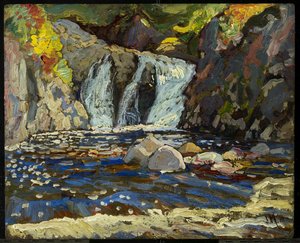 Las pequeñas cascadas, 1918 de James Edward Hervey Macdonald