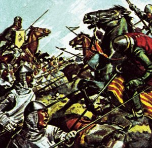 Batalla de Bannockburn de James Edwin McConnell