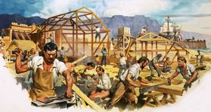 Colonos holandeses en Sudáfrica de James Edwin McConnell