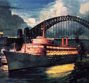 SS Canberra de James Edwin McConnell