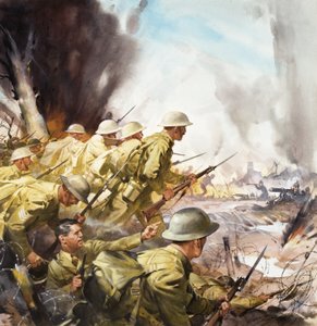 La matanza del Somme de James Edwin McConnell