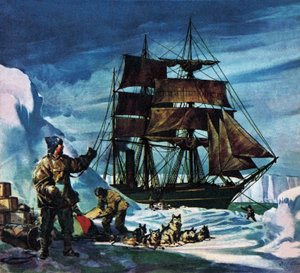 El Terra Nova en la Antártida de James Edwin McConnell