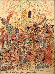 Bélgica, brillante presencia perdida en la corte de los locos de James Ensor