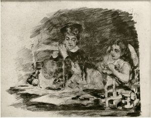 Los pequeños pintores de James Sidney Ensor