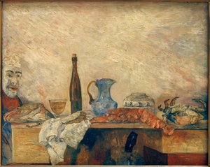 Máscara observando crustáceos de James Sidney Ensor