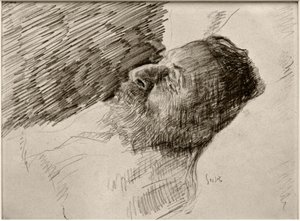Mi padre muerto de James Sidney Ensor