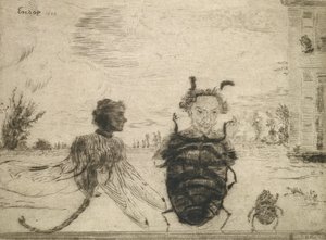 Insectos peculiares de James Ensor