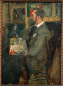 Retrato de Théo Hannon de James Sidney Ensor