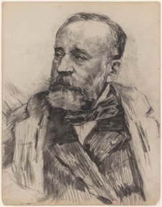 Retrato de un hombre de James Ensor
