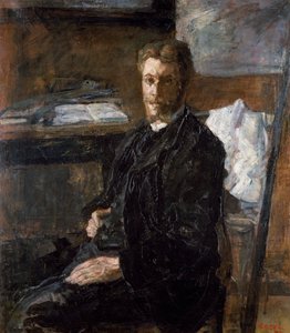 Retrato del artista Willy Finch (Portrait du peintre Willy Finch) de James Ensor