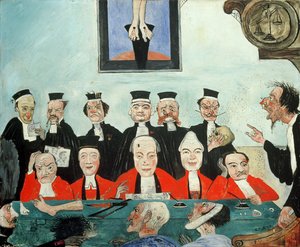 Los buenos jueces de James Ensor