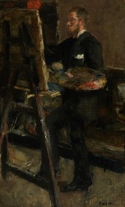 El pintor Alfred William Finch