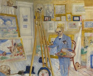 El pintor esqueleto