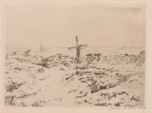 El molino de viento de Mariakerke de James Ensor
