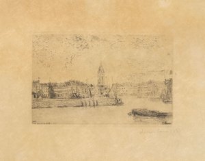 Vista de Ostende al este de James Ensor