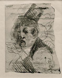 Dos cabezas y una mano de James Sidney Ensor