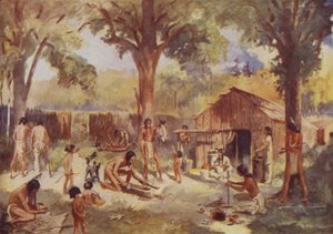 Una aldea india de James Fergus Kyle