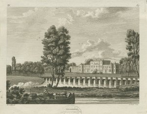 Shugborough Hall: grabado, nd [c 1782] de James Fittler