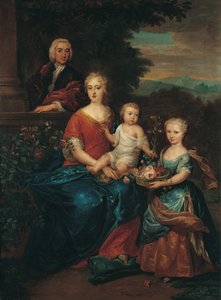 Grupo familiar de James Francis Maubert