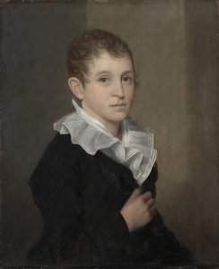 Samuel Barber Clark, c. 1810 (óleo sobre madera) de James Frothingham