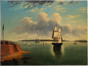 Vista de Nueva York de James Fulton Pringle