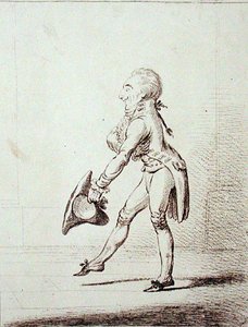 Un Maestro de Ceremonias de James Gillray