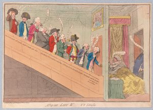 Una Mirada al Serrallo de Lady W!!!!!y de James Gillray
