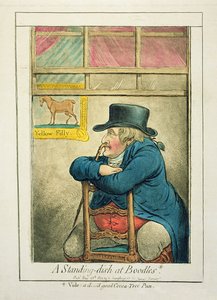 Un plato en Boodles, publicado por Hannah Humphrey, 1800 de James Gillray