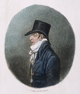 Un retrato, publicado por Hannah Humphrey en 1799