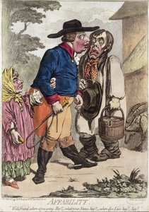 Afabilidad, publicado por Hannah Humphrey en 1795