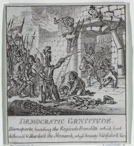 Democracia, o un Boceto de de James Gillray