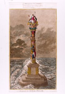 Diseño para el Pilar Naval, 1800