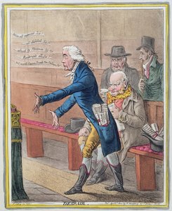Desesperación, publicado por Hannah Humphrey en 1802