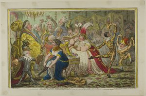 Amateurs-Theatricals de James Gillray