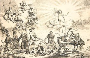 Eclesiástico y Político, Estado de la Nación de James Gillray
