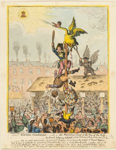 Candidatos a las elecciones de James Gillray