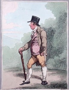 Elegancia democrática de James Gillray