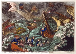 Fin de la Invasión Irlandesa - o - La Destrucción de la Armada Francesa