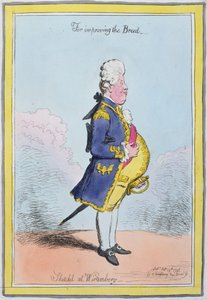 Para mejorar la raza, esbozado en Wirtemberg, publicado por Hannah Humphrey en 1796
