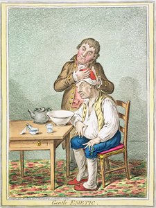 Emético suave, publicado por Hannah Humphrey, 1804