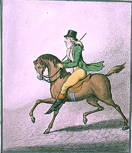 Cómo Montar con Elegancia por las Calles de James Gillray