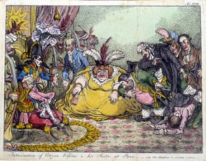 Introducción del Ciudadano Volpone y su séquito, en París (Napoleón Bonaparte; Arthur O