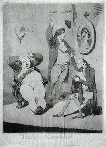 Preparación Matutina, publicado por Hannah Humphrey en 1785