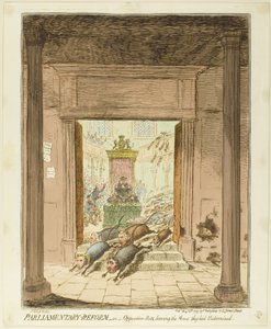 Reforma parlamentaria de James Gillray