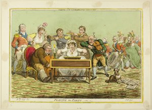 Jugar por partes de James Gillray